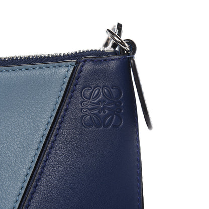 Loewe Calfskin Mini Puzzle Bag Marine Stone Steel Blue 9 of 9