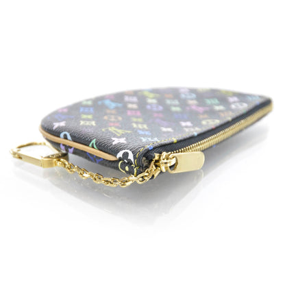Louis Vuitton Monogram Multicolor Pochette Plate GM Black 3 of 9