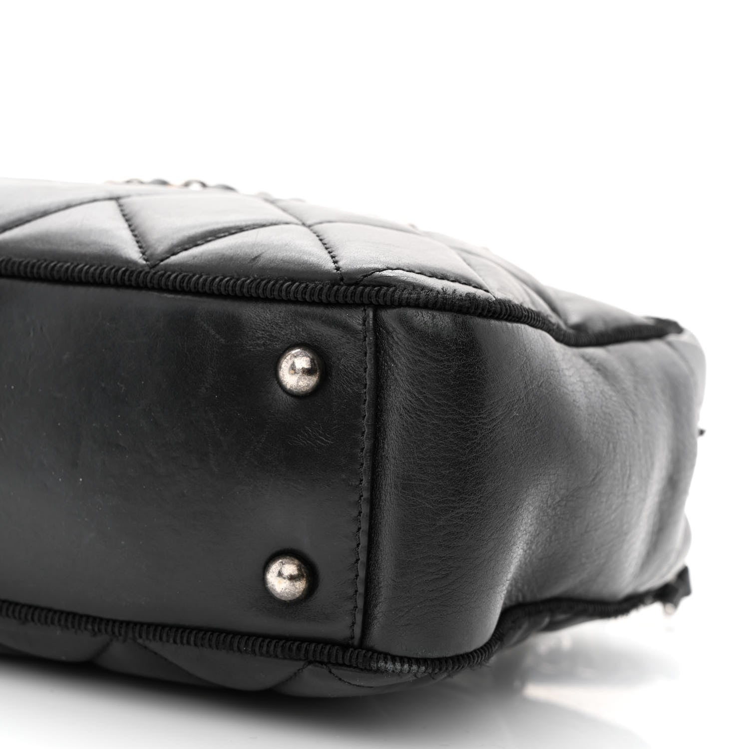 Chanel Calfskin Quilted Small Ballerine Camera Case Black 12 of 18