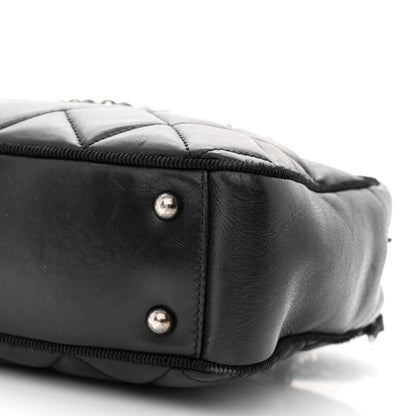 Chanel Calfskin Quilted Small Ballerine Camera Case Black 12 of 18