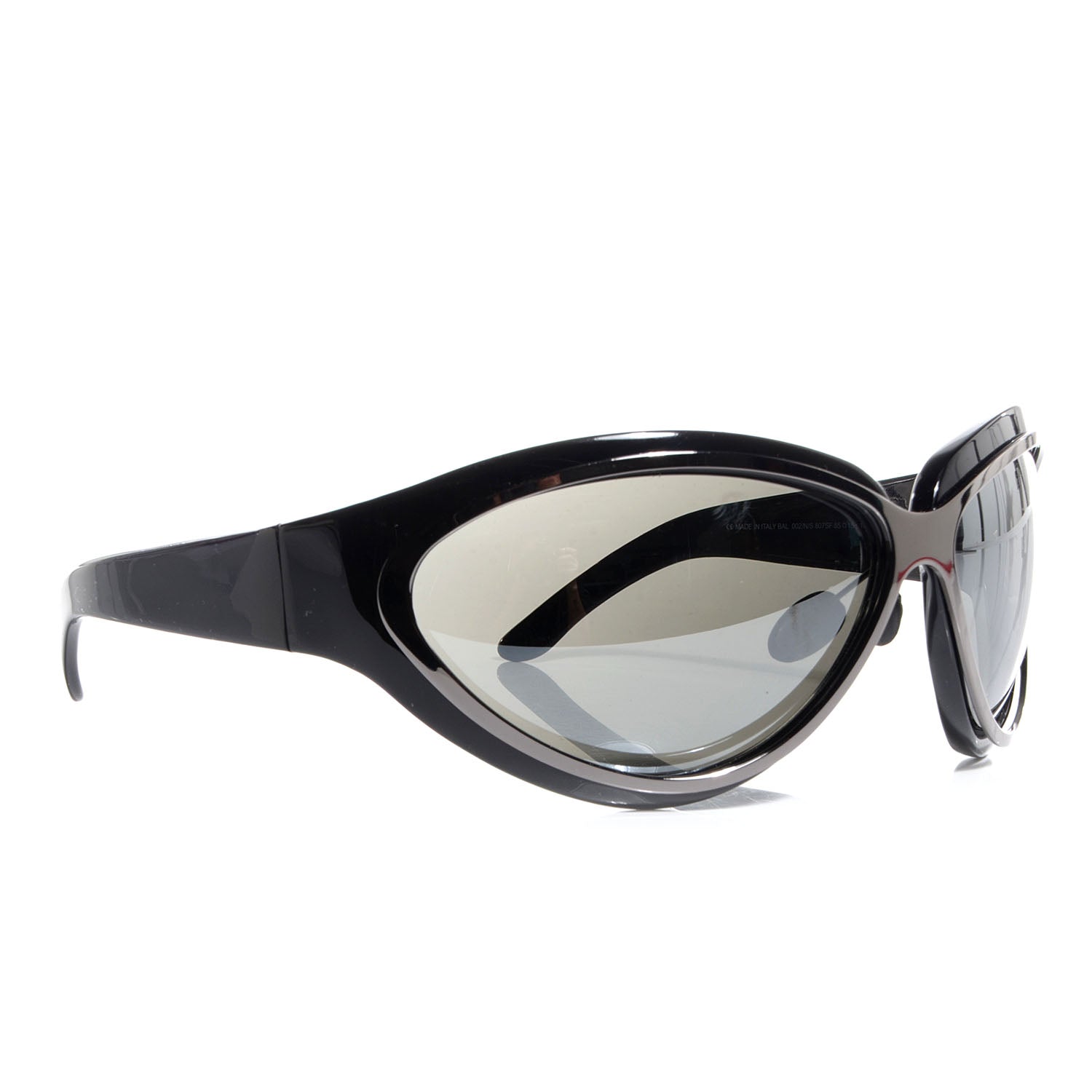 Balenciaga Sunglasses 002NS Black 3 of 5