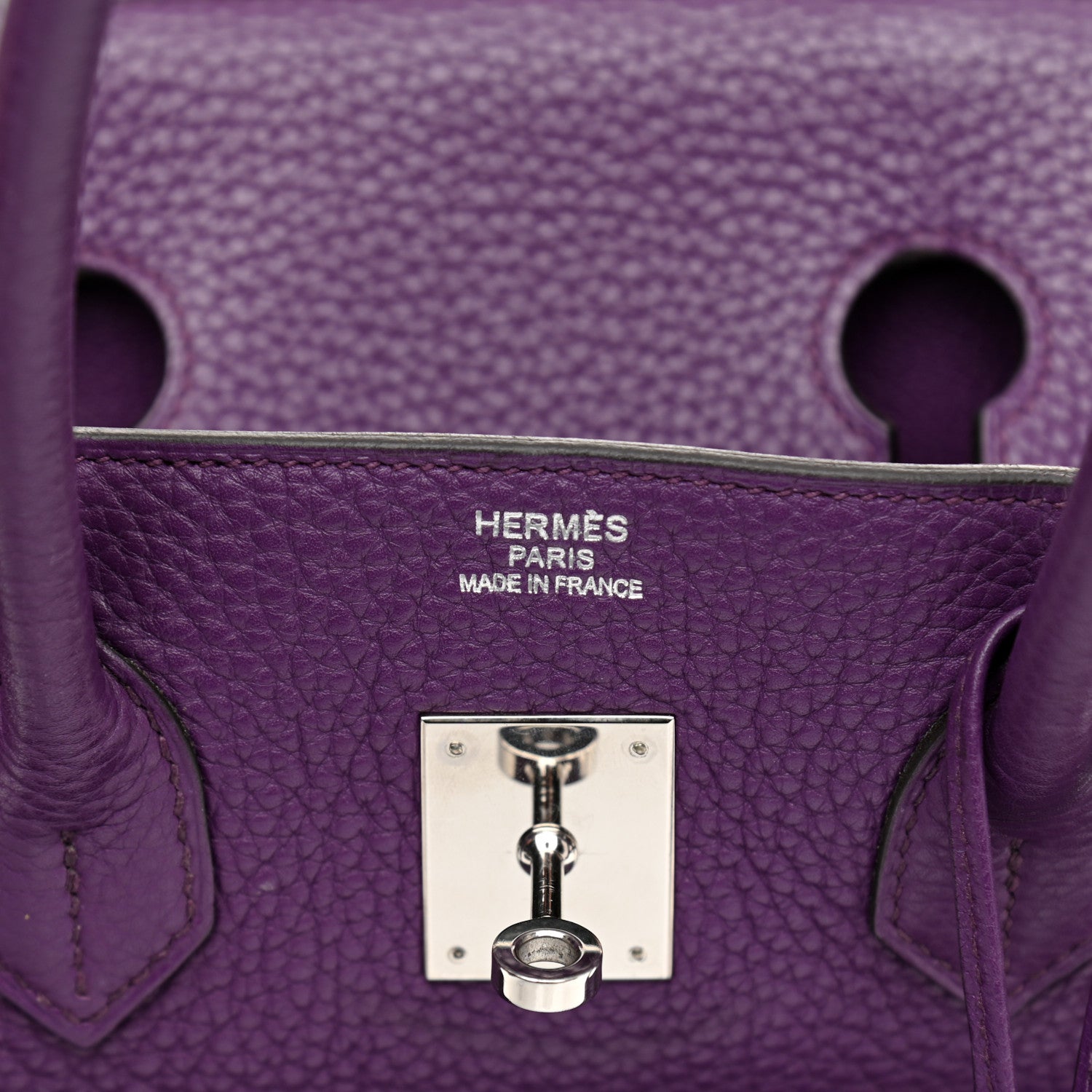 Hermes Togo Birkin 35 Ultraviolet 5 of 13