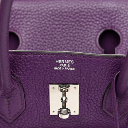 Hermes Togo Birkin 35 Ultraviolet 5 of 13