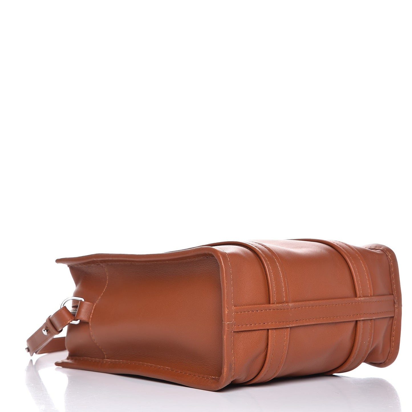 Agneau XS Bazar Shopper Tote Marron Fauve