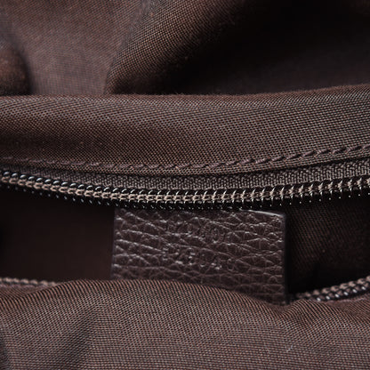 Gucci Crystal Monogram Backpack Dark Brown 6 of 12