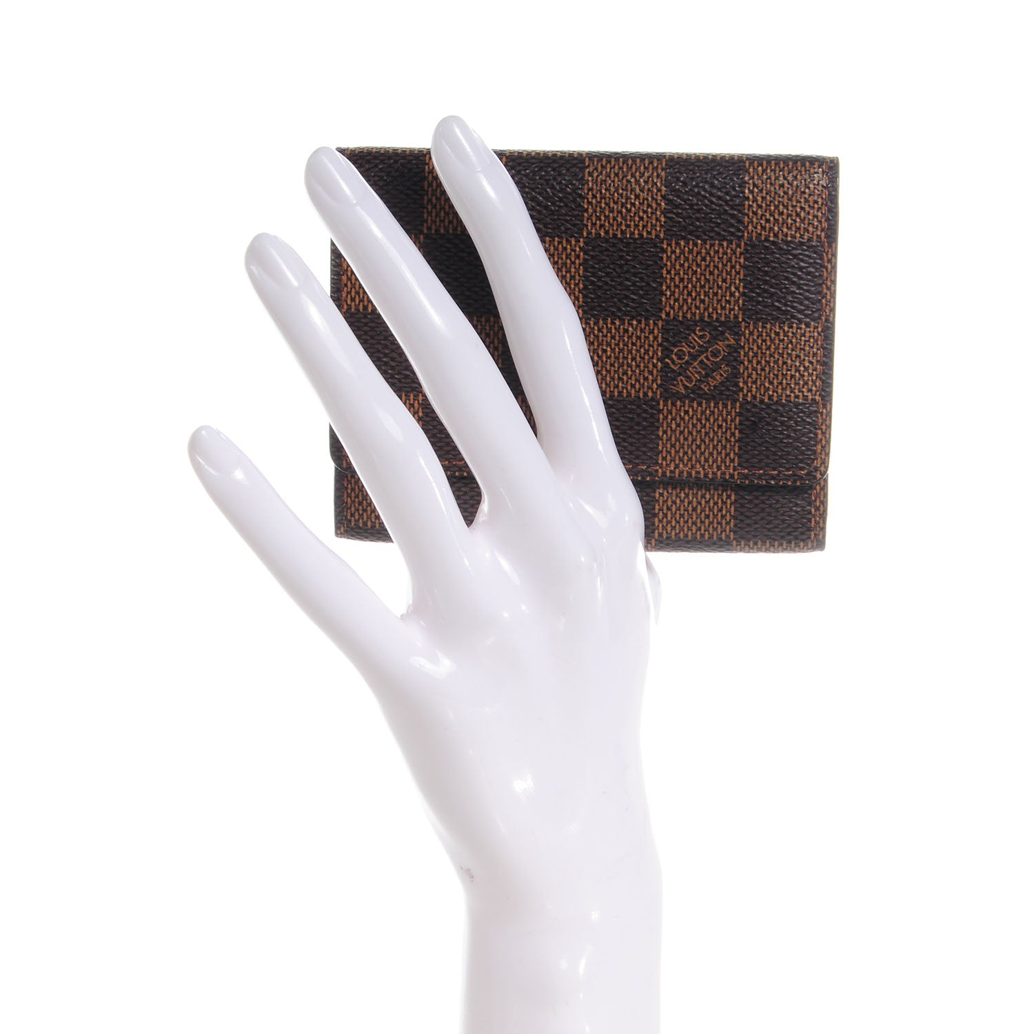 Louis Vuitton Damier Ebene Business Card Holder 2 of 7