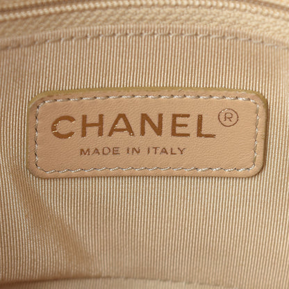 Chanel Iridescent Patent Quilted Small Coco Boy Flap Gold 6 of 17
