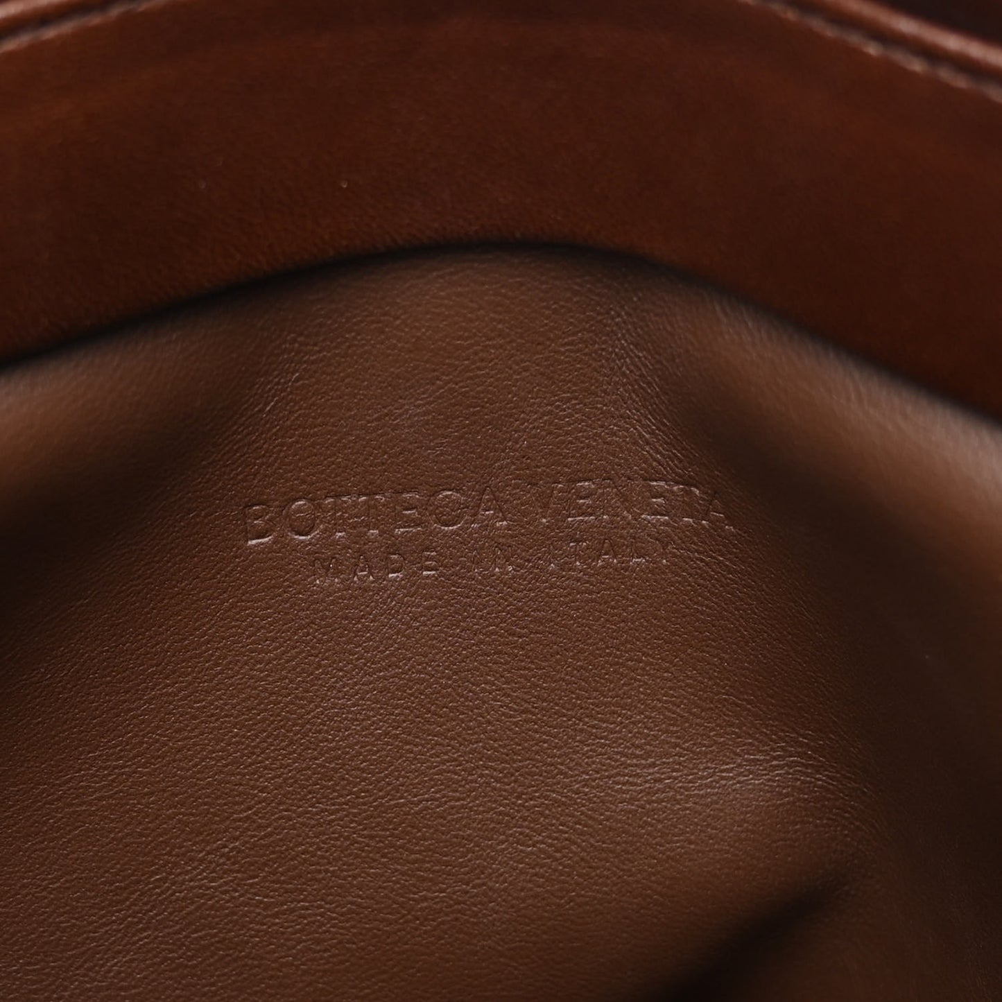Nappa Intrecciato The Fold Crossbody Brown