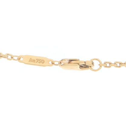 Tiffany 18K Yellow Gold Diamond Small Lock Pendant Necklace 4 of 6