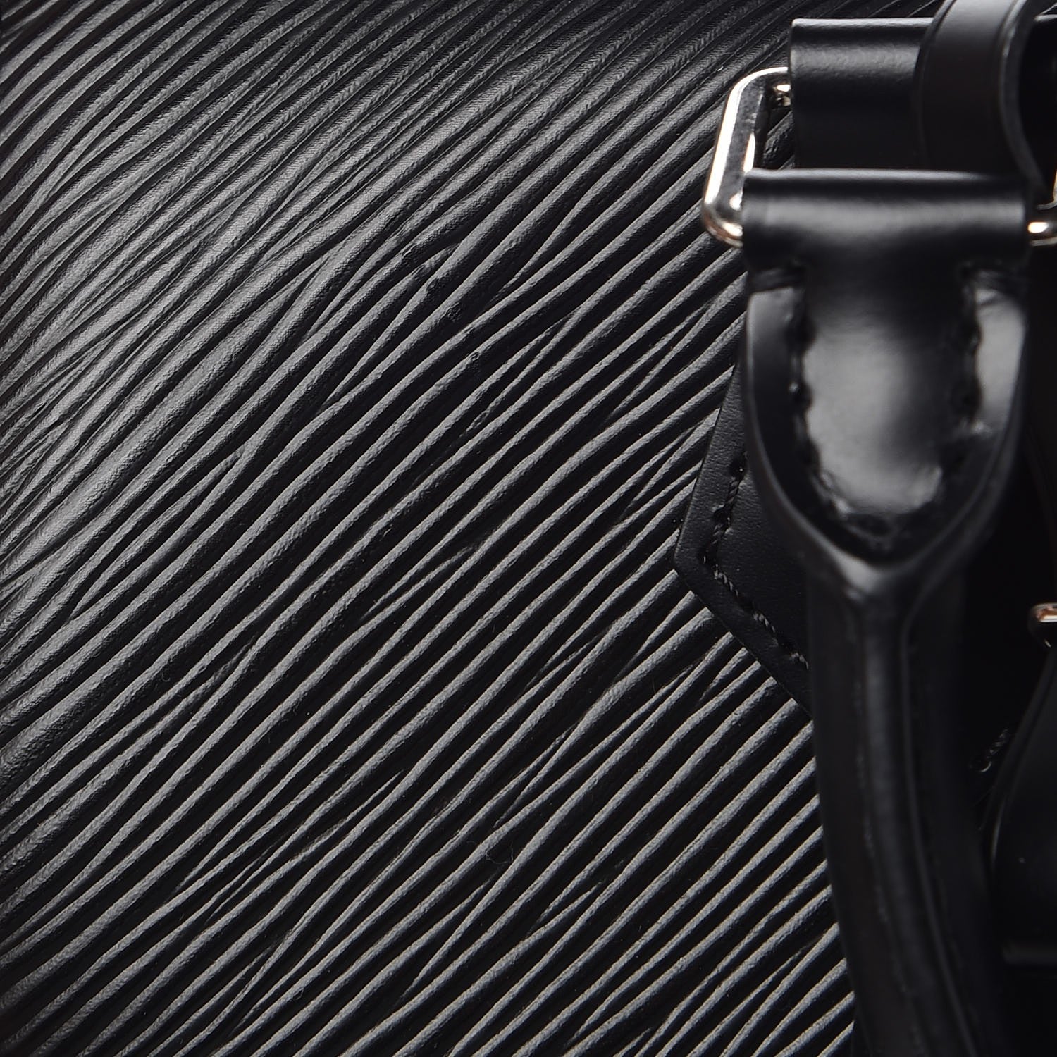 Louis Vuitton Epi Speedy Bandouliere 25 Black 10 of 11