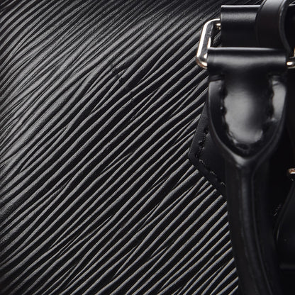 Louis Vuitton Epi Speedy Bandouliere 25 Black 10 of 11