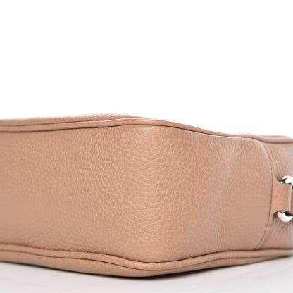 Gucci Pebbled Calfskin Small Soho Disco Bag Camelia 9 of 10