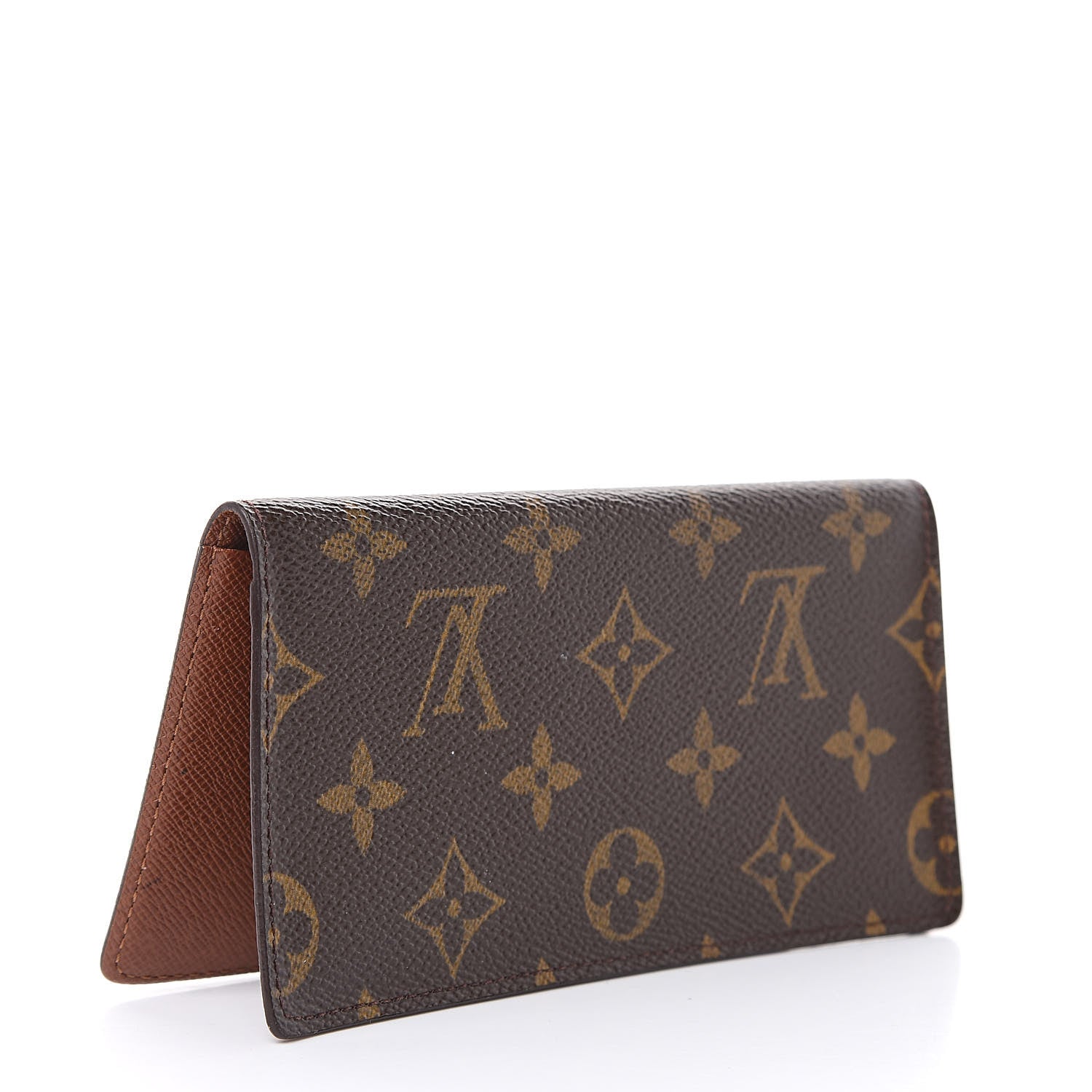 Louis Vuitton Monogram Simple Checkbook Holder Wallet 3 of 9
