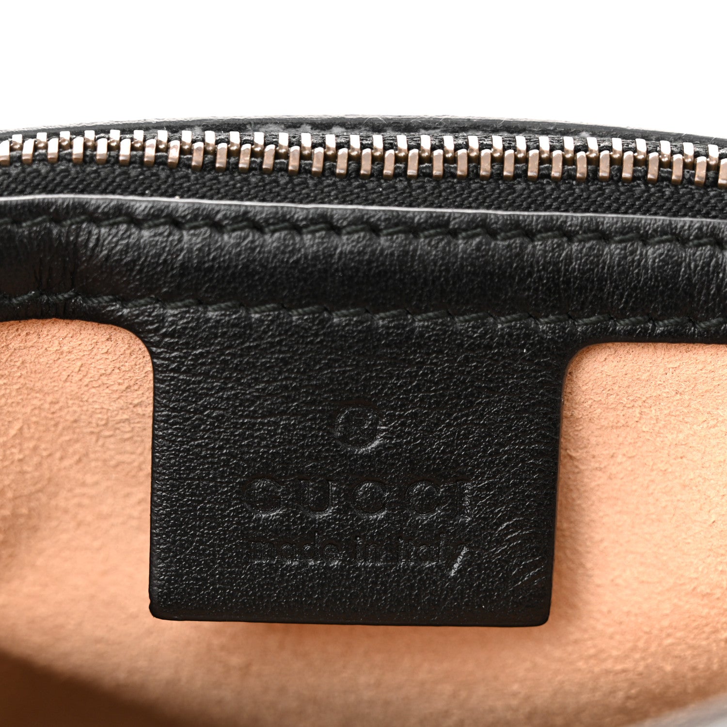 Gucci Calfskin Matelasse Medium GG Marmont Shoulder Bag Black 10 of 23