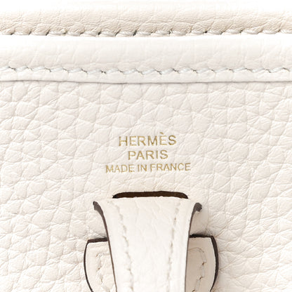 Hermes Taurillon Clemence Amazone Evelyne TPM Nata Craie 6 of 10