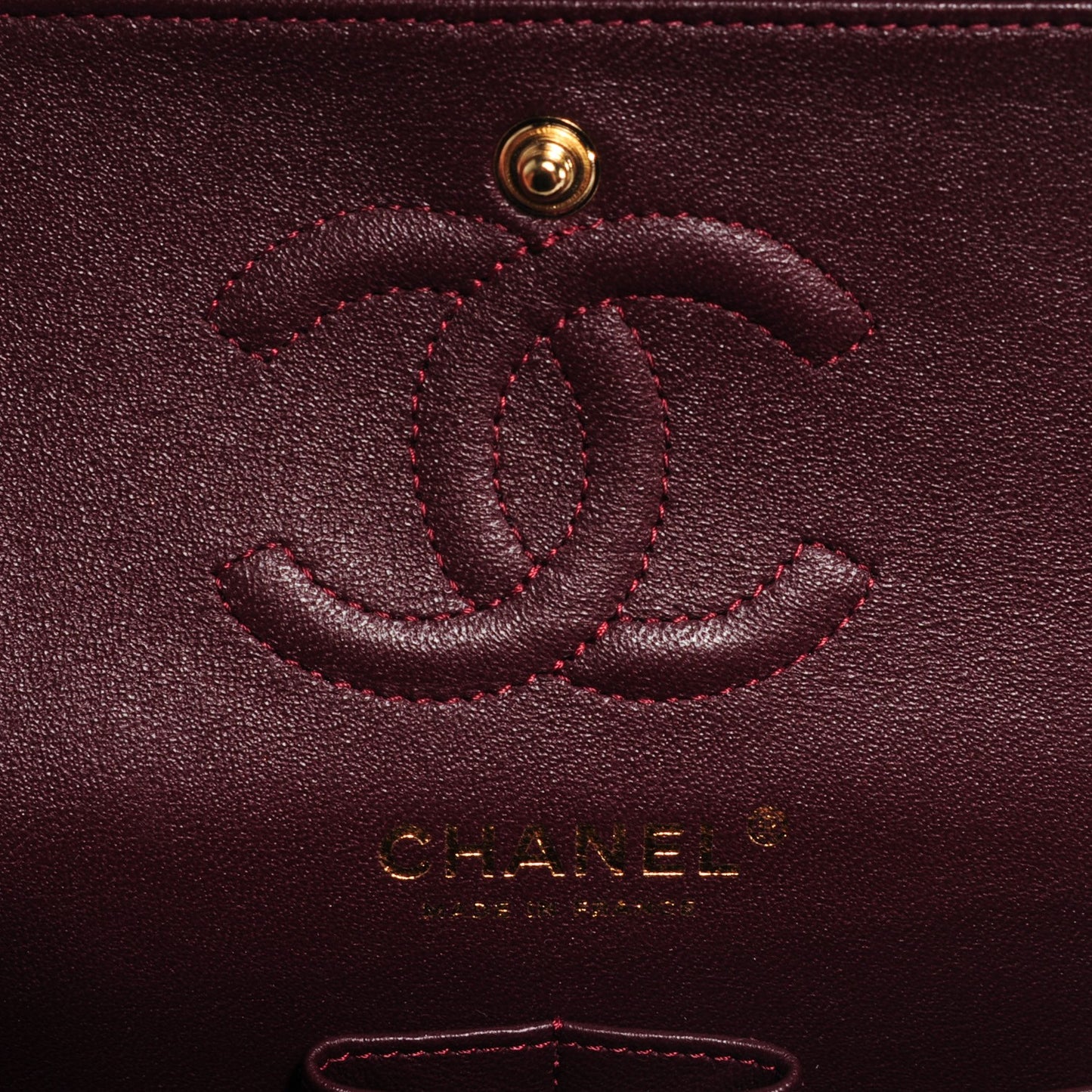 Caviar Quilted Small Double Flap Black