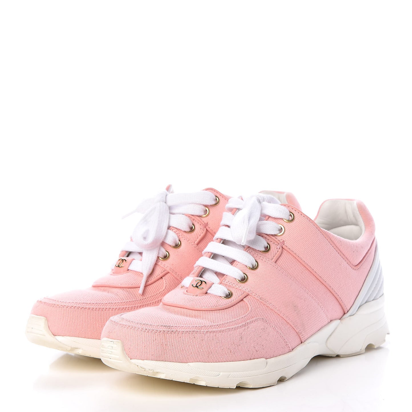 Canvas Womens CC Sneakers 38 Salmon