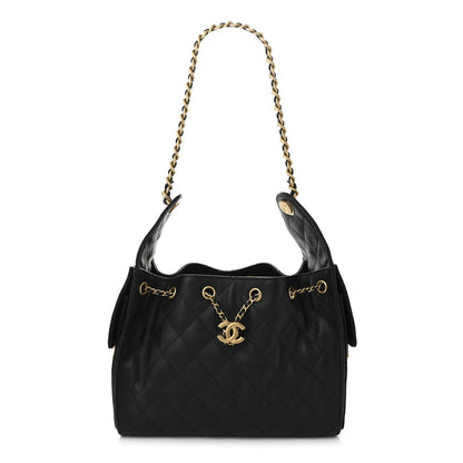 Chanel Caviar Quilted Small Chanel 25 Handbag Black 1 of 11