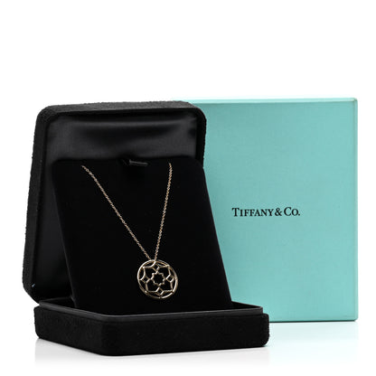 Tiffany 18K Yellow Gold Paloma Picasso Marrakesh Round Pendant Necklace 5 of 5