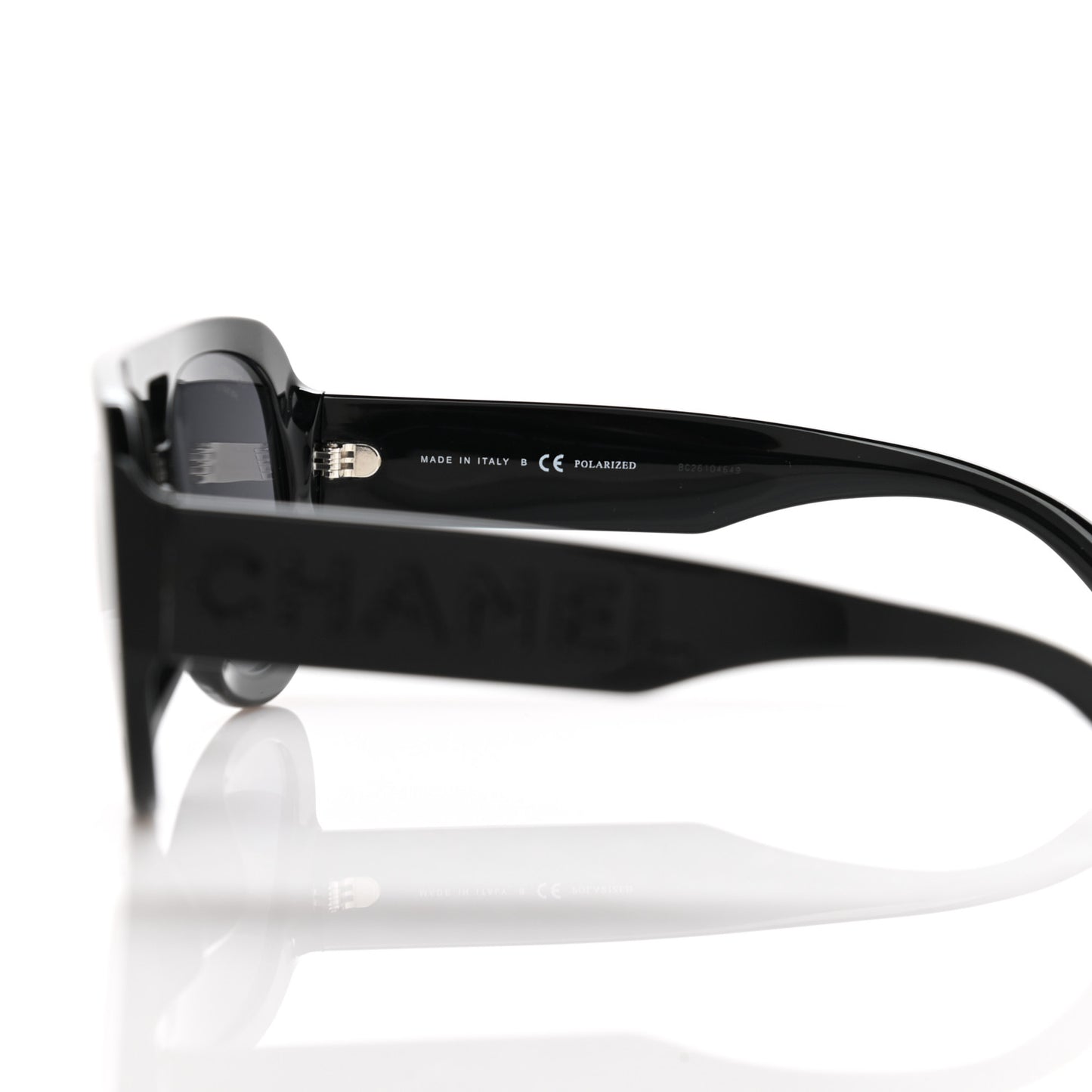 Resin Polarized Sunglasses 5423-B-A Black