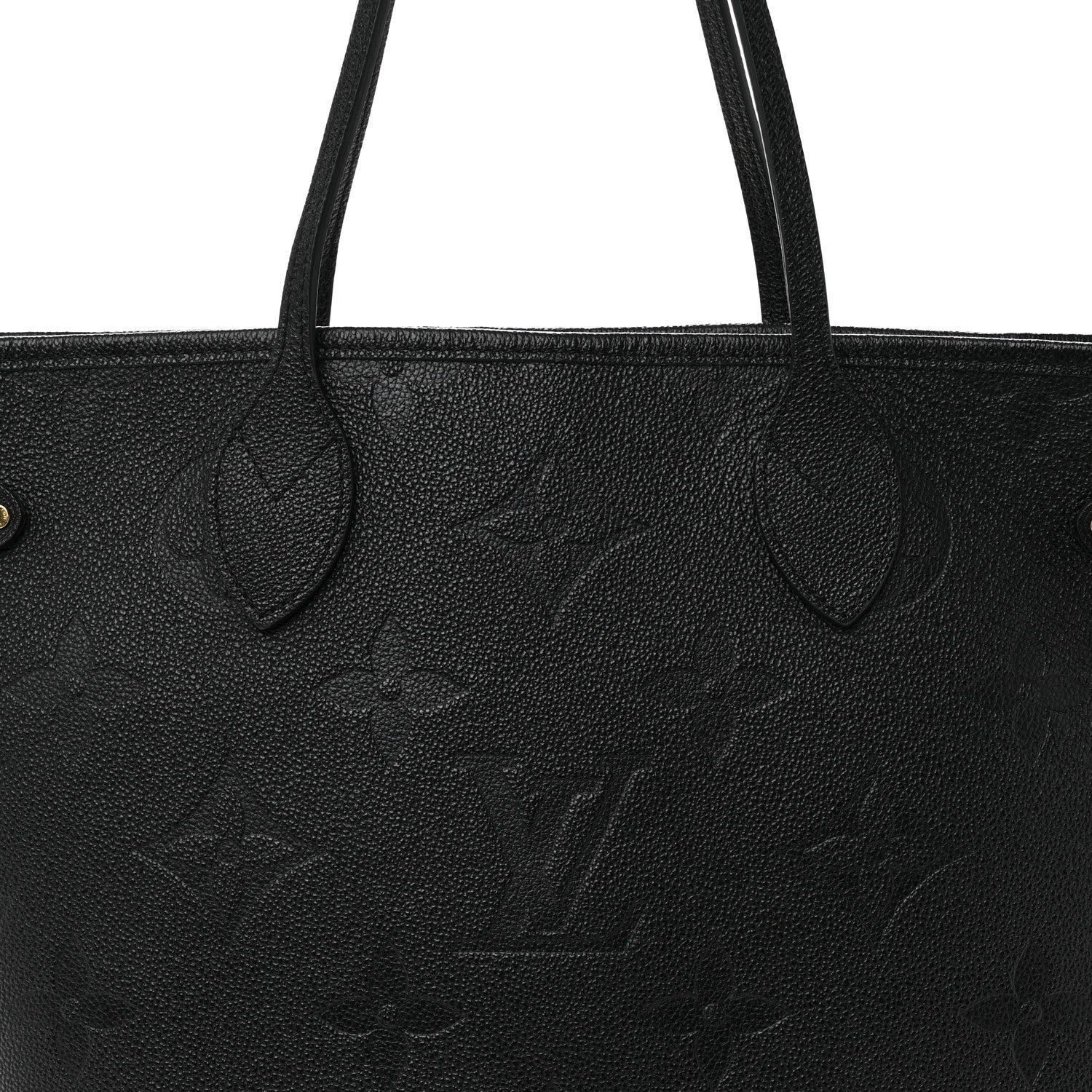 Louis Vuitton Empreinte Monogram Giant Neverfull MM Black 8 of 11