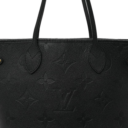 Louis Vuitton Empreinte Monogram Giant Neverfull MM Black 8 of 11