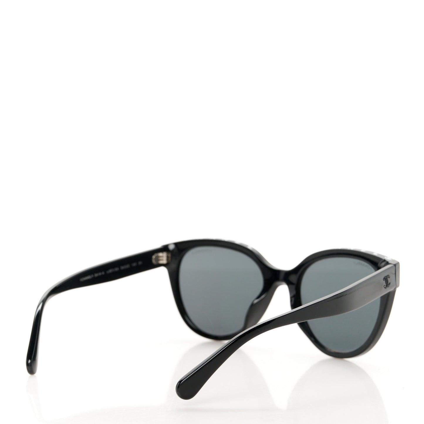Acetate CC Butterfly Sunglasses 5414-A Black
