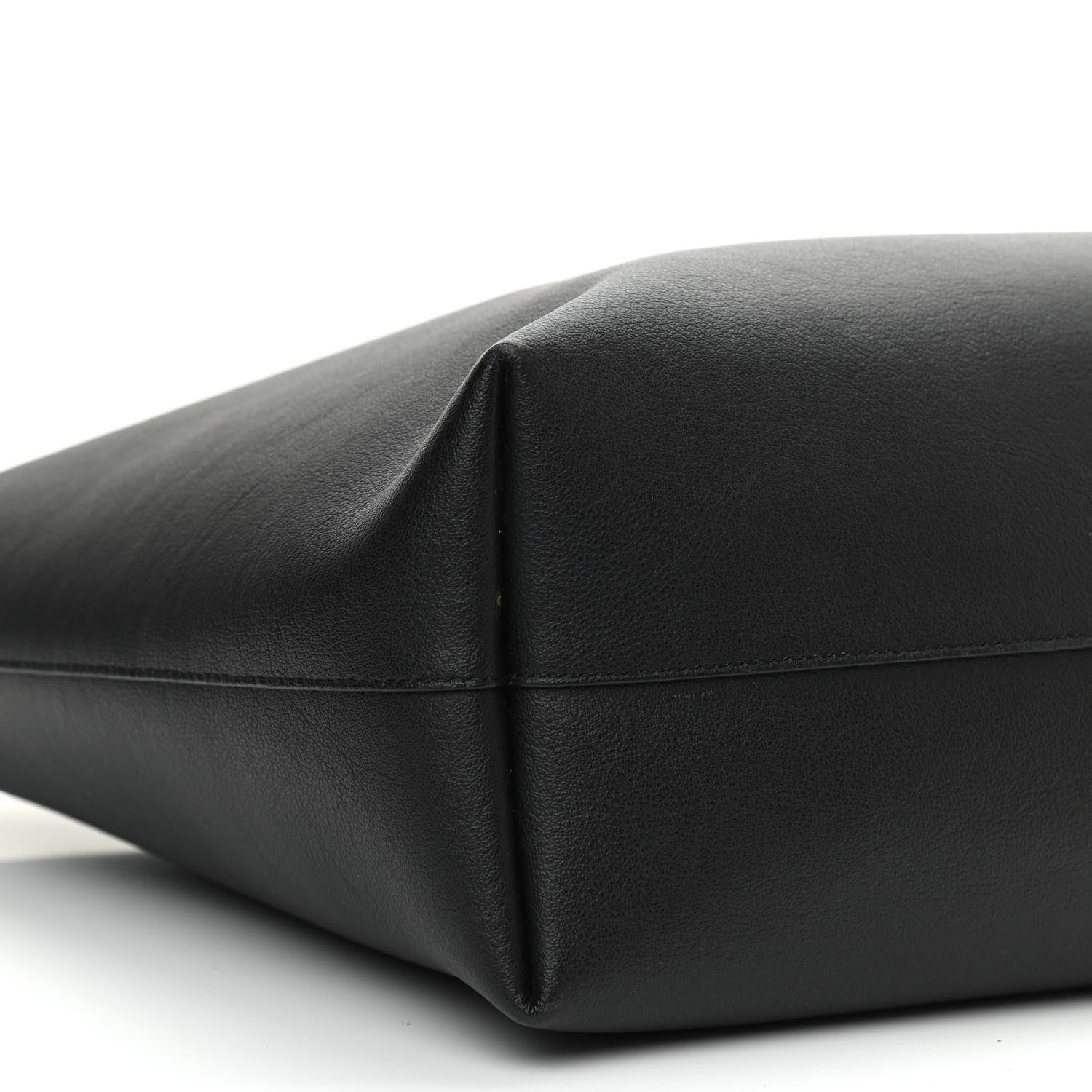 Saint Laurent Calfskin Large Shopping Tote Black 9 of 10