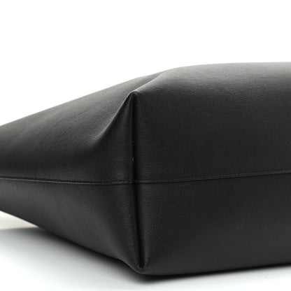 Saint Laurent Calfskin Large Shopping Tote Black 9 of 10