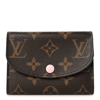Louis Vuitton Monogram Rosalie Coin Purse Rose Ballerine 1 of 7