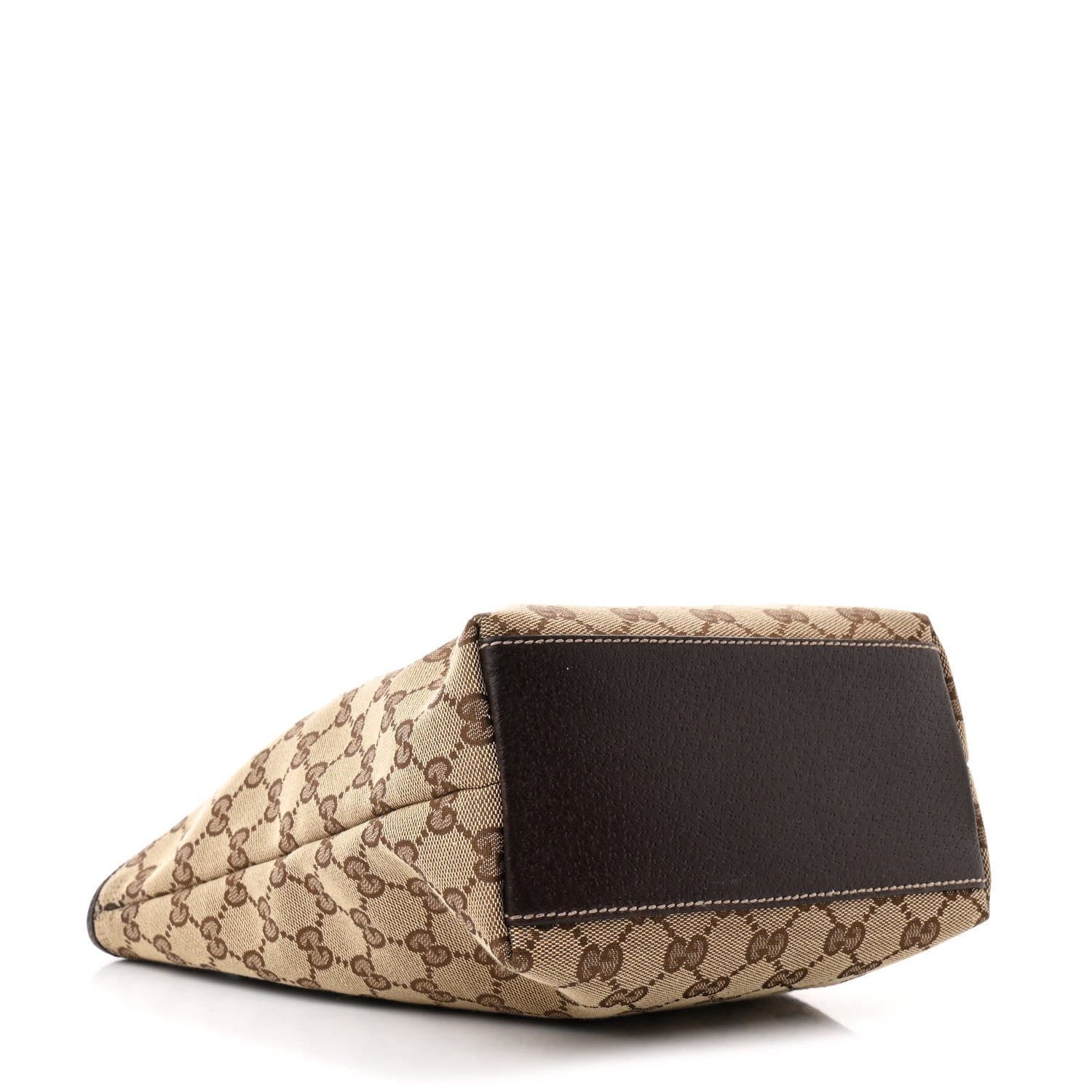 Gucci Monogram Small Charmy Tote Dark Brown 4 of 14