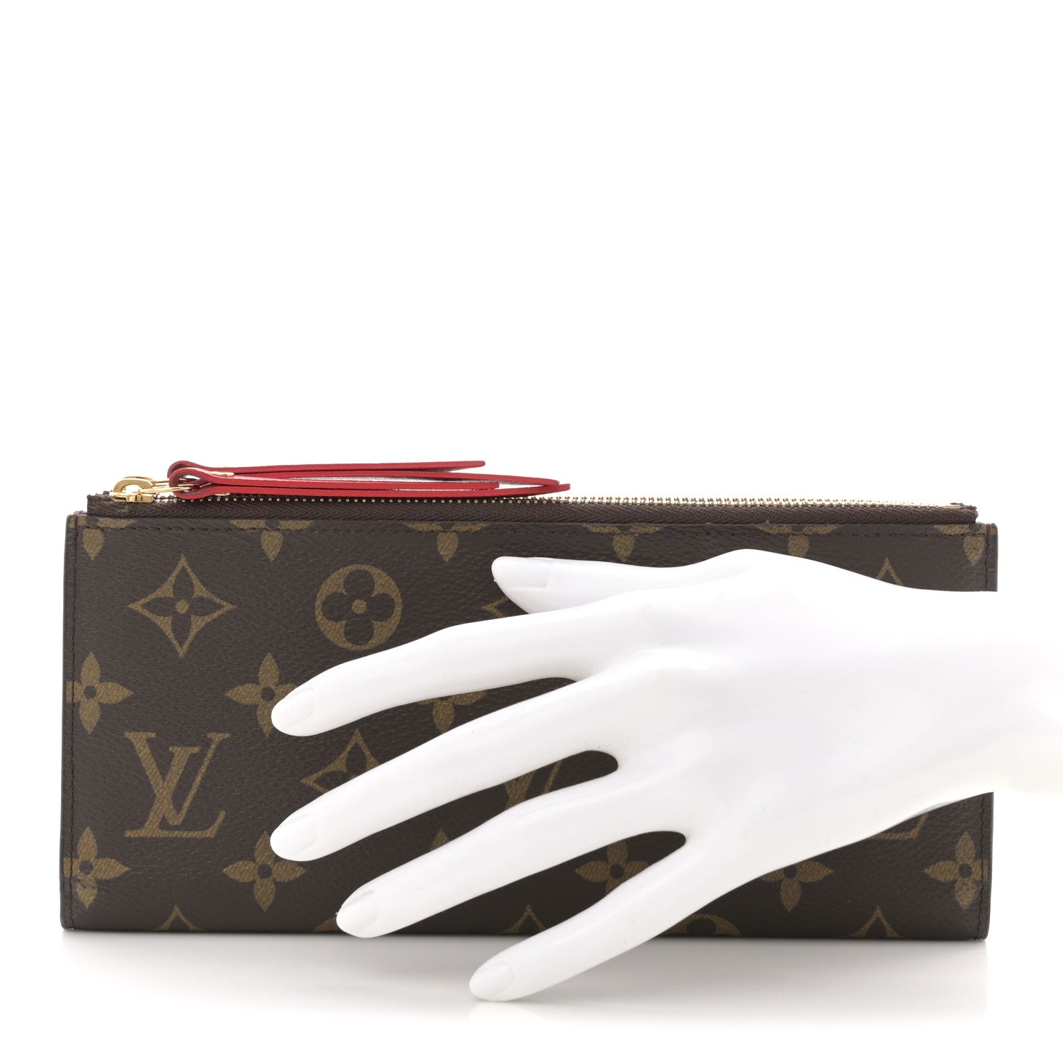Louis Vuitton Monogram Adele Wallet Coquelicot 2 of 9