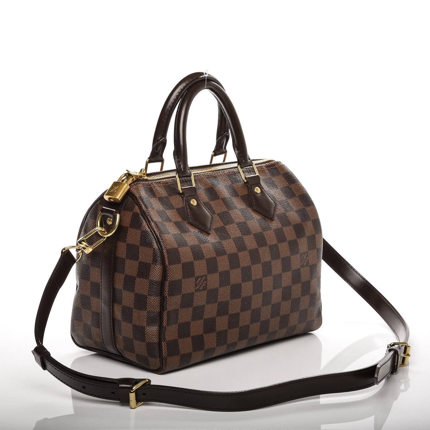 Louis Vuitton Damier Ebene Speedy Bandouliere 25 3 of 7