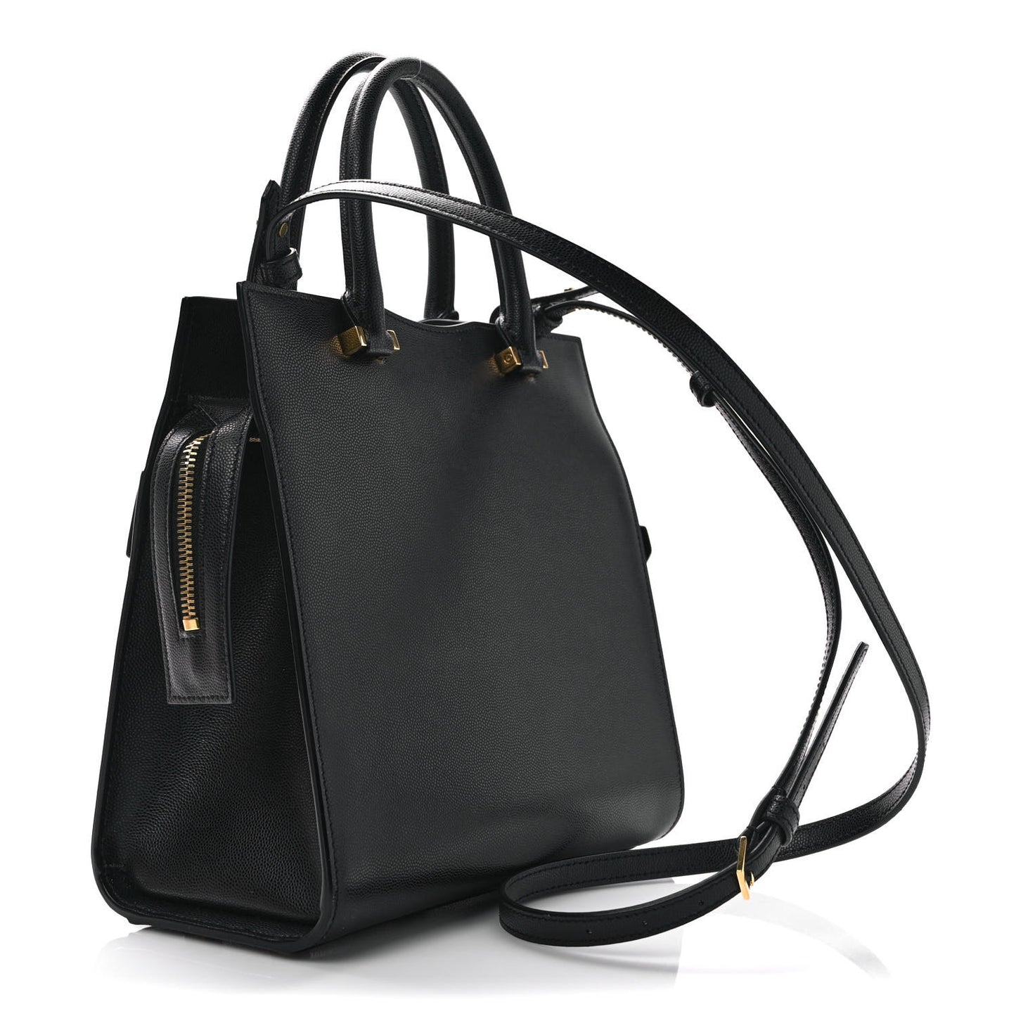 Grain De Poudre Small Uptown Tote Black