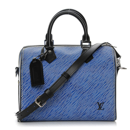 Louis Vuitton Epi Speedy Bandouliere 25 Denim Light 1 of 7