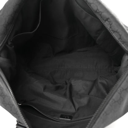 Gucci Nylon Monogram XL Duffle Bag Black 5 of 12