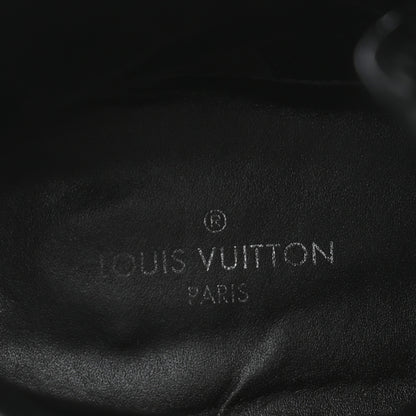 Louis Vuitton Glazed Calfskin Midtown Ankle Boots 37 Black 8 of 10