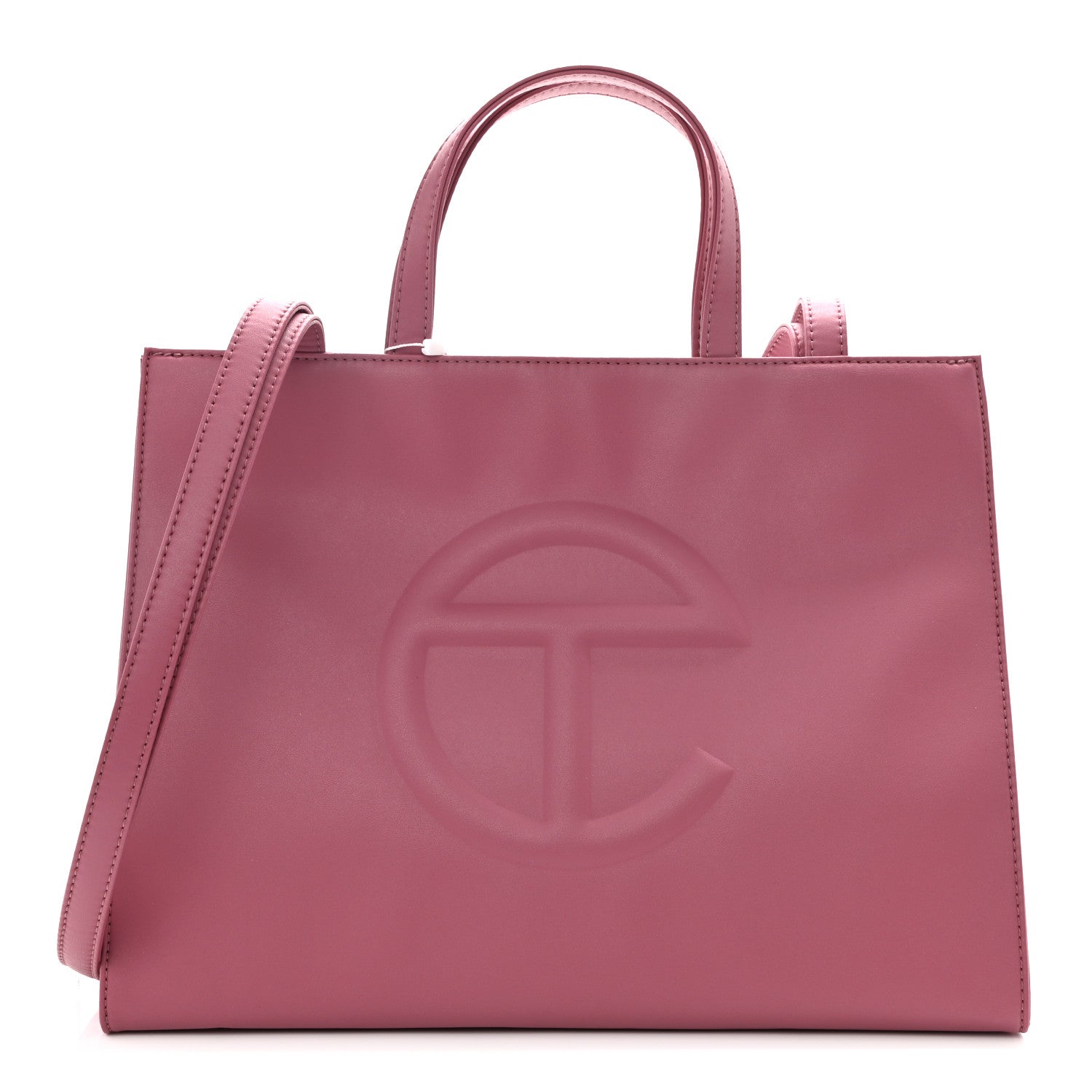 Telfar Vegan Leather Medium Shopping Bag Corned Beef 1 of 9
