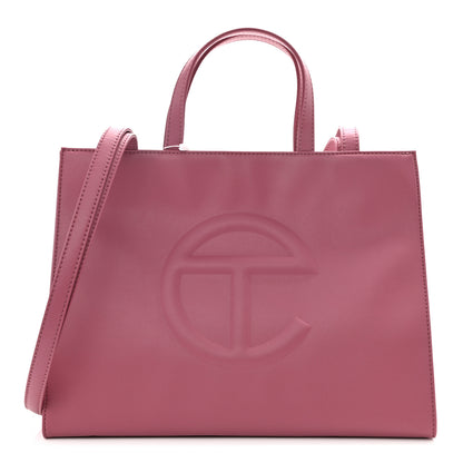 Telfar Vegan Leather Medium Shopping Bag Corned Beef 1 of 9