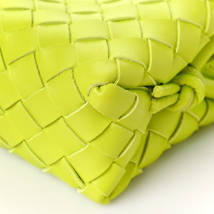 Bottega Veneta Nappa Intrecciato Mini Loop Camera Bag Acid Kiwi 8 of 8