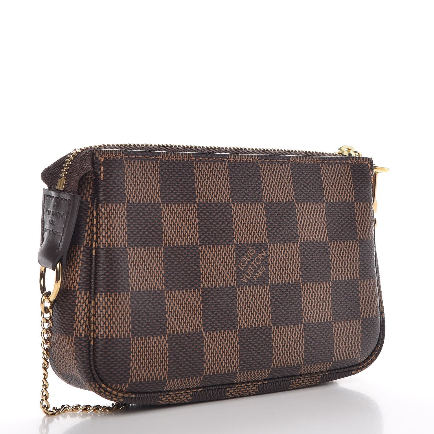 Louis Vuitton Damier Ebene Mini Pochette Accessories 3 of 8