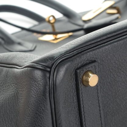 Hermes Taurillon Clemence HAC Birkin 32 Black 19 of 25