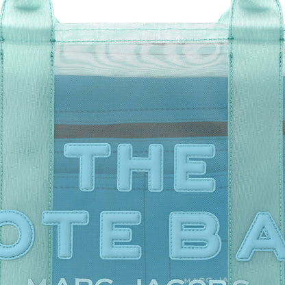 Marc Jacobs Nylon The Mesh Large Tote Bag Pale Blue 9 of 11