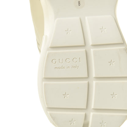 Gucci Calfskin Logo Mens Rhyton Sneakers 8 Ivory 6 of 8