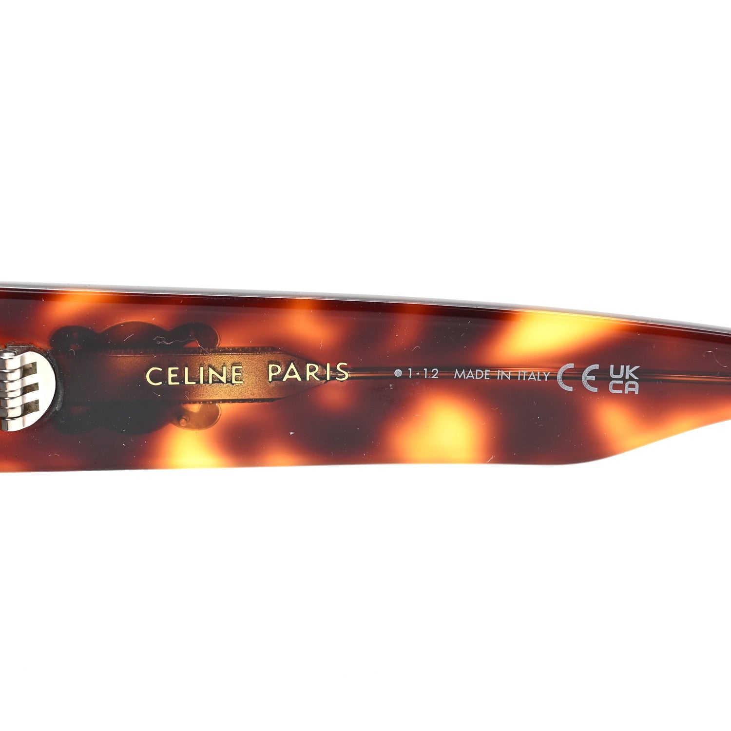 Celine Acetate Sunglasses CL40216U Blonde Havana 5 of 6