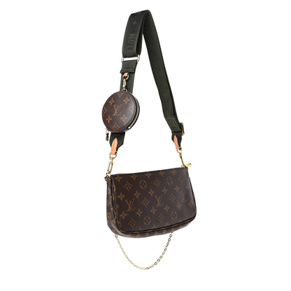 Louis Vuitton Monogram Multi Pochette Accessories Kaki 2 of 13