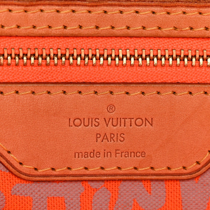 Louis Vuitton Monogram Graffiti Neverfull GM Orange 6 of 12