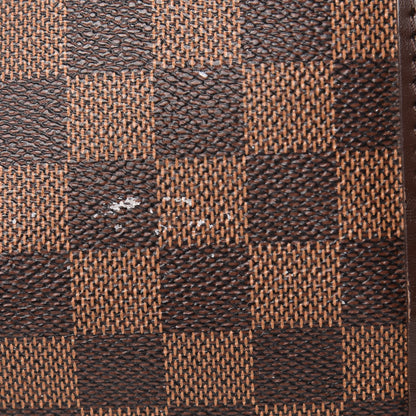Louis Vuitton Damier Ebene Keepall Bandouliere 55 17 of 26