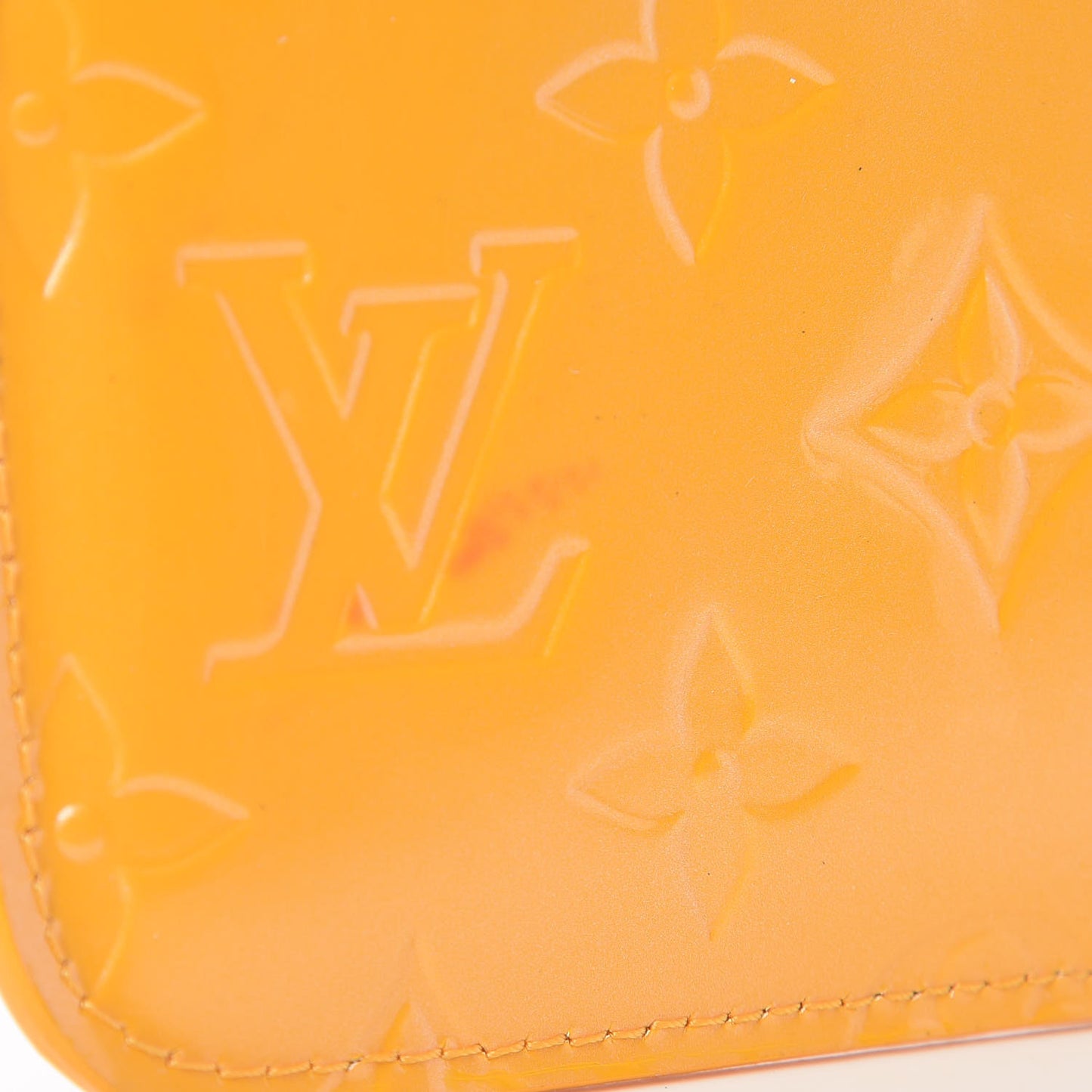 Vernis Key Pouch Jaune Passion