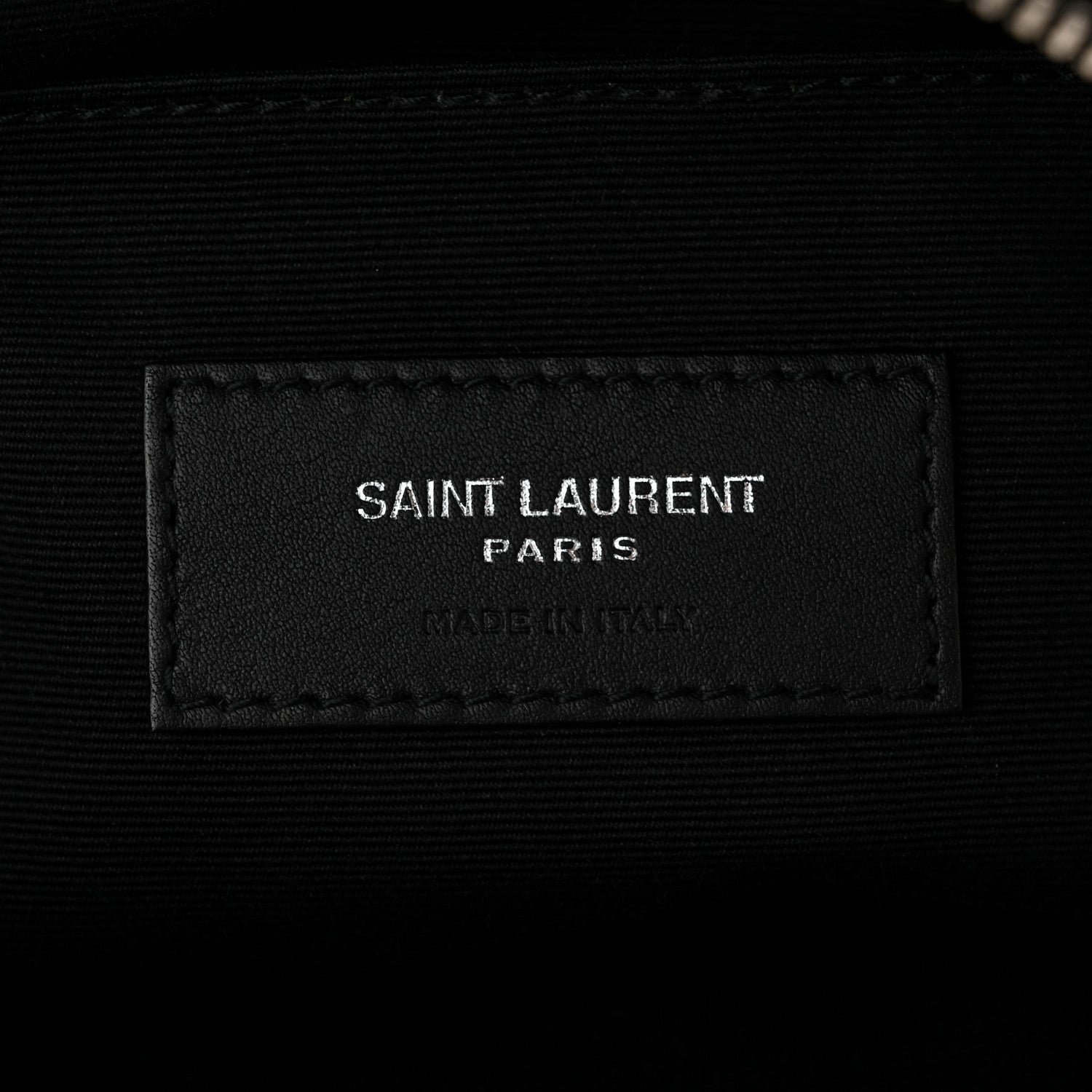 Saint Laurent Canvas Monogram Belt Bag Black 5 of 10